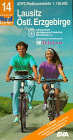 Buch: AFC Radtourenkarte Lausitz, &ouml;stliches Erzgebirge