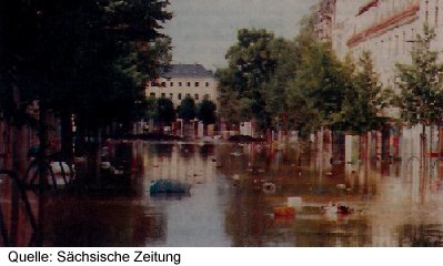 Pirna: Innenstadt unter Wasser